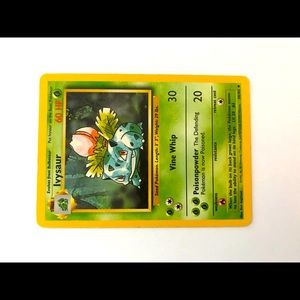 Ivysaur 1995 Pokémon card